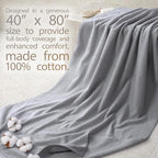 Cotton Paradise 100% Cotton 40x80 Oversized Bath Sheet, Extra Large Turkish - Image 2