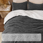 BEDELITE Fluffy King Size Comforter Set - Image 6