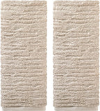 SKL Home CloudSoft Cotton Luxury 2-Piece Hand Towel Set by SKLHomebySaturdayKnightLtd
