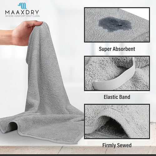 100% Cotton Large Hair Towel Wrap - Image 2