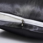 Satin Pillowcases with Zipper （20x30）, Queen Size Pillowcases Set of 2 - Image 5