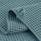 MICROFI Microfiber Waffle Bath Towels, 4 Pieces, Fast Drying, Lint Free 430 GSM - Image 3