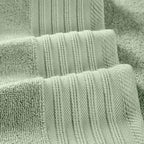 Modern Threads 6 Piece Cotton Bath Towel Set – Ultra Soft 550 GSM Towels – - Image 3