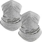 TICONN Neck Gaiter Face Cover Scarf, Neck Warmer Breathable Sun & Wind-proof by TICONN