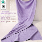Cotton Paradise 100% Cotton 40x80 Oversized Bath Sheet, Extra Large Turkish - Image 3