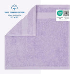 Cotton Paradise 100% Cotton Turkish Washcloth Set - Image 2
