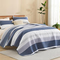 Litanika California King Quilt Set Mineral Blue by Litanika