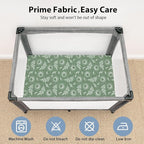 Baby Mini Crib Sheets Boy, Portable 38”x26” Pack and Play Sheets Fitted - Image 3