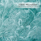 JML Microfiber Bath Towels, Bath Towel 6 Pack, Super Absortbent and Fast Drying - Image 3