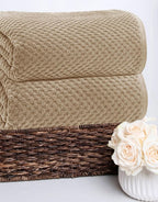 COTTON CRAFT Waffle Bath Sheets - Image 6