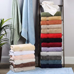 Superior Egyptian Cotton 12-Piece Towel Set, Guest Bath Decor Essentials - Image 10