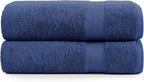LANE LINEN 100% Durable Cotton Bath Sheets 2 Pack by LaneLinen