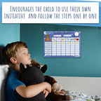 Amonev Magnetic Bedtime Routine Chart Reward Chart and Sleep Training Stay in - Image 5