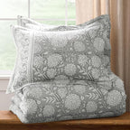 Levtex Home Adare Grey Reversible King/Cal King Comforter Set - Image 4