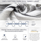 Nautica - Bath Towels, 100% Soft & Absorbent Fluffy Cotton, Highly Absorbent & - Image 4