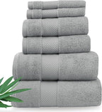 Alusa Home Ultra Soft & Plush Viscose from Bamboo Bath Towels by AlusaHome