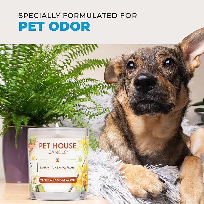 Pet House Candles, Clean Long-Lasting Pet Odor Candles - Image 6