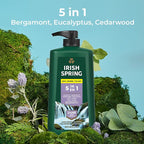 Irish Spring 5 in 1 Body Wash for Men | 24 Hour Freshness | For Body Face Hair - Image 5