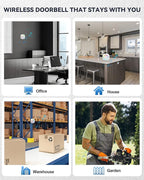 TECKNET Longest 1300 Feet Wireless Doorbell - Image 8
