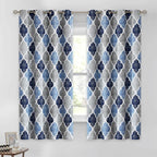 Beauoop 100% Blackout Curtains 54 Inches Long 2 Panels by Beauoop