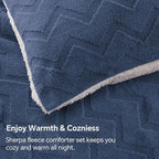 BEDELITE Fluffy King Size Comforter Set - Image 5