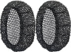 INNERNEED Exfoliating Net Cover Sponge Bath Scrubbing Loofah Rough Washcloth by INNERNEED