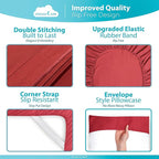 DREAMCARE King Size Sheets Set - Image 6