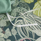 mixinni 100% Cotton Tropical Botanical Green Leaves Duvet Cover Queen Tree - Image 7