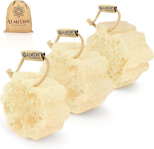 Almooni Mini Natural Loofah Sponge by Almooni