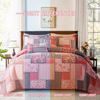 BEDIFANY Cotton King Quilt Set, Farmhouse King Size Quilt Bedding Set - Image 6