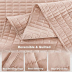Comfort Spaces Kienna Quilt Set- Double Sided Stitching Design Summer Blanket - Image 6