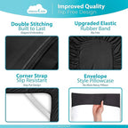 DREAMCARE King Size Sheets Set - Image 6