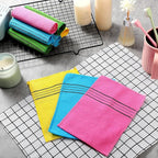Tatuo 12 Pieces Korean Exfoliating Mitt Glove Italy Towel Body Skin Scrubber - Image 7
