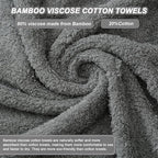 Aibaser Bath Towels, 27x54inch - Image 3