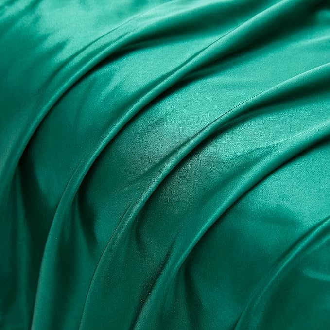 Satin Pillowcases with Zipper （20x30）, Queen Size Pillowcases Set of 2 - Image 4