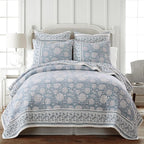 Levtex Home Adare Blue Reversible King/Cal King Quilt Set - Image 6