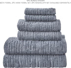 SKL Home CloudSoft Cotton Luxury 2-Piece Hand Towel Set, Smoke Blue - Image 7