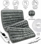 GENIANI Electric Heating Pad for Back Pain & Cramps Relief, Electric Throw - Image 7