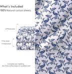 RUVANTI 4 Pcs Cotton Sheets - Image 4