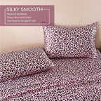 MR&HM Satin Bed Sheets, California King Size Sheets Set - Image 5