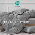 JELLYMONI Cotton Duvet Cover King Size - Image 5