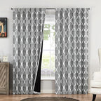 Beauoop 100% Blackout Curtains 84 Inches Long 2 Panels by Beauoop