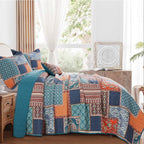 BEDIFANY Cotton Queen Size Quilt Sets, Soft Lightweight Bedspread Queen Size - Image 3