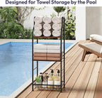 SWTYMIKI Free Standing Towel Rack - Image 4