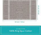 Pleasant Home Bath Towels Set of 6 100% Cotton, 515 GSM | Lightweight, Soft & - Image 8