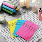 Tatuo 12 Pieces Korean Exfoliating Mitt Glove Italy Towel Body Skin Scrubber - Image 6