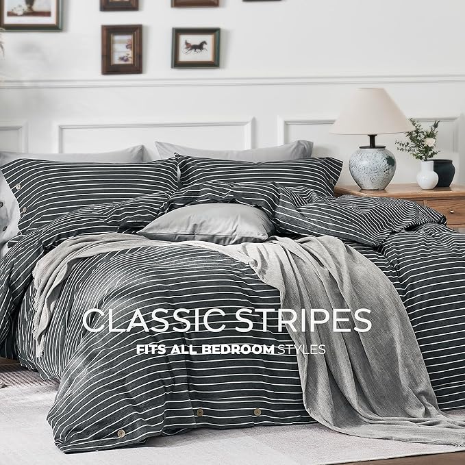JELLYMONI Cotton Duvet Cover Queen Size - Image 7