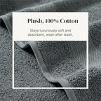 Modern Threads Pax 6-Piece Reversible Yarn Dyed Jacquard Towel Set - Image 5