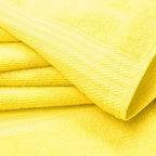 GLAMBURG Premium Cotton Oversized 2 Pack Bath Sheet 35x70-100% Pure Cotton - Image 2