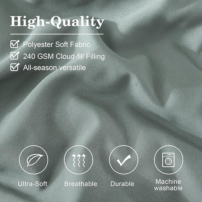 Monbix Full Size Comforter Sets - Image 8